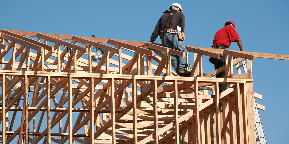 Image Of Home Being Built